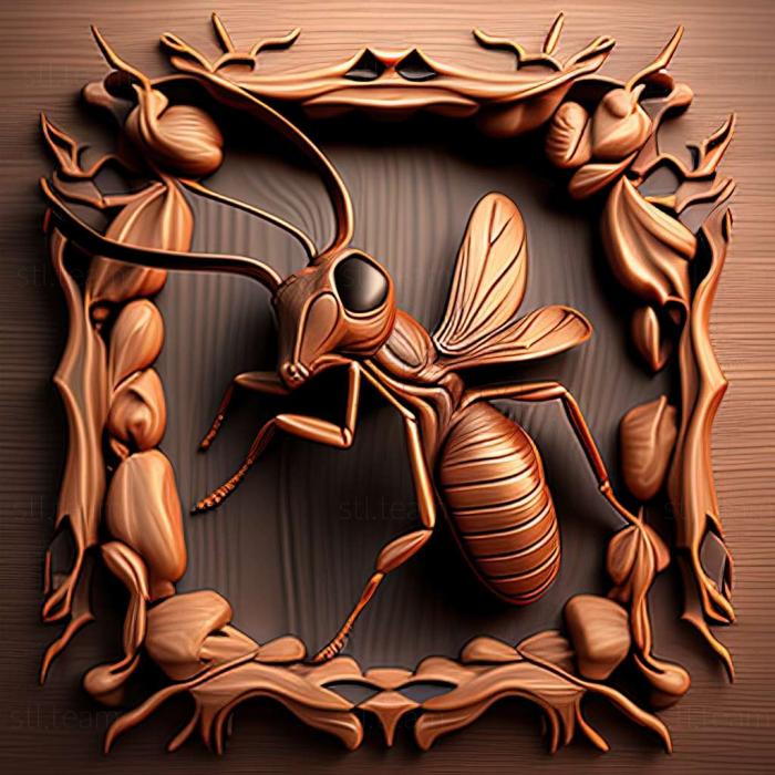 3D model Camponotus efitra (STL)